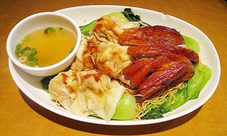 Barbecued Duck and Wonton Noodle