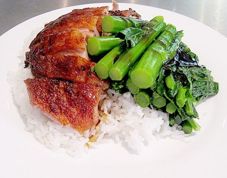 Rice with Roast Pork