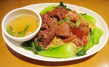 Beef Frank and Beef Sinews Noodle