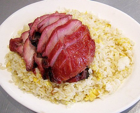 Rice with Barbecued Pork